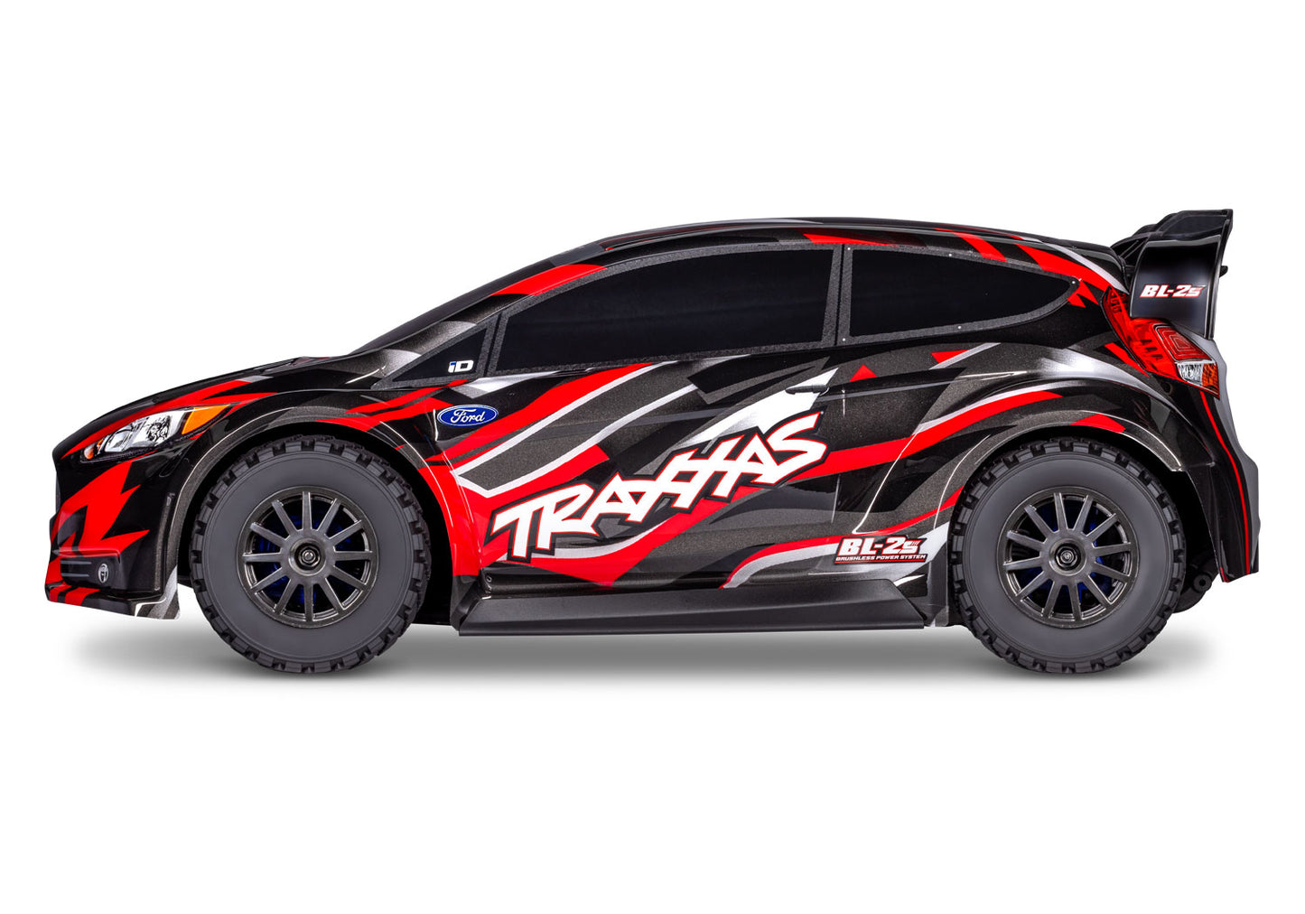 74154-4 Ford Fiesta Rally 4x4 1/10 Scale BL-2S Rally Car Brushless