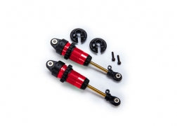 7461-RED Shocks, GTR Long Red - Anodized