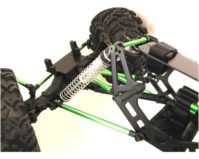 HRTD12001 - Aluminum Threaded Shocks 120mm (Black/Silver))