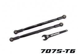 7897A Toe links, front (TUBES black-anodized, 7075-T6 aluminum, stronger than titanium