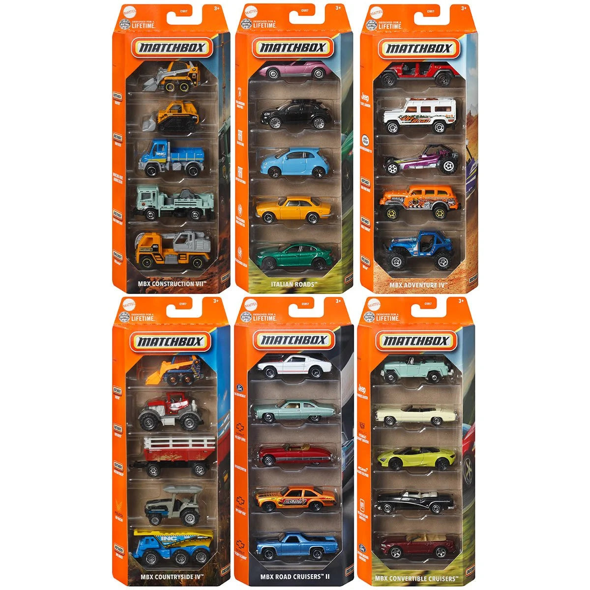 HWC1817 Matchbox 5-Pack