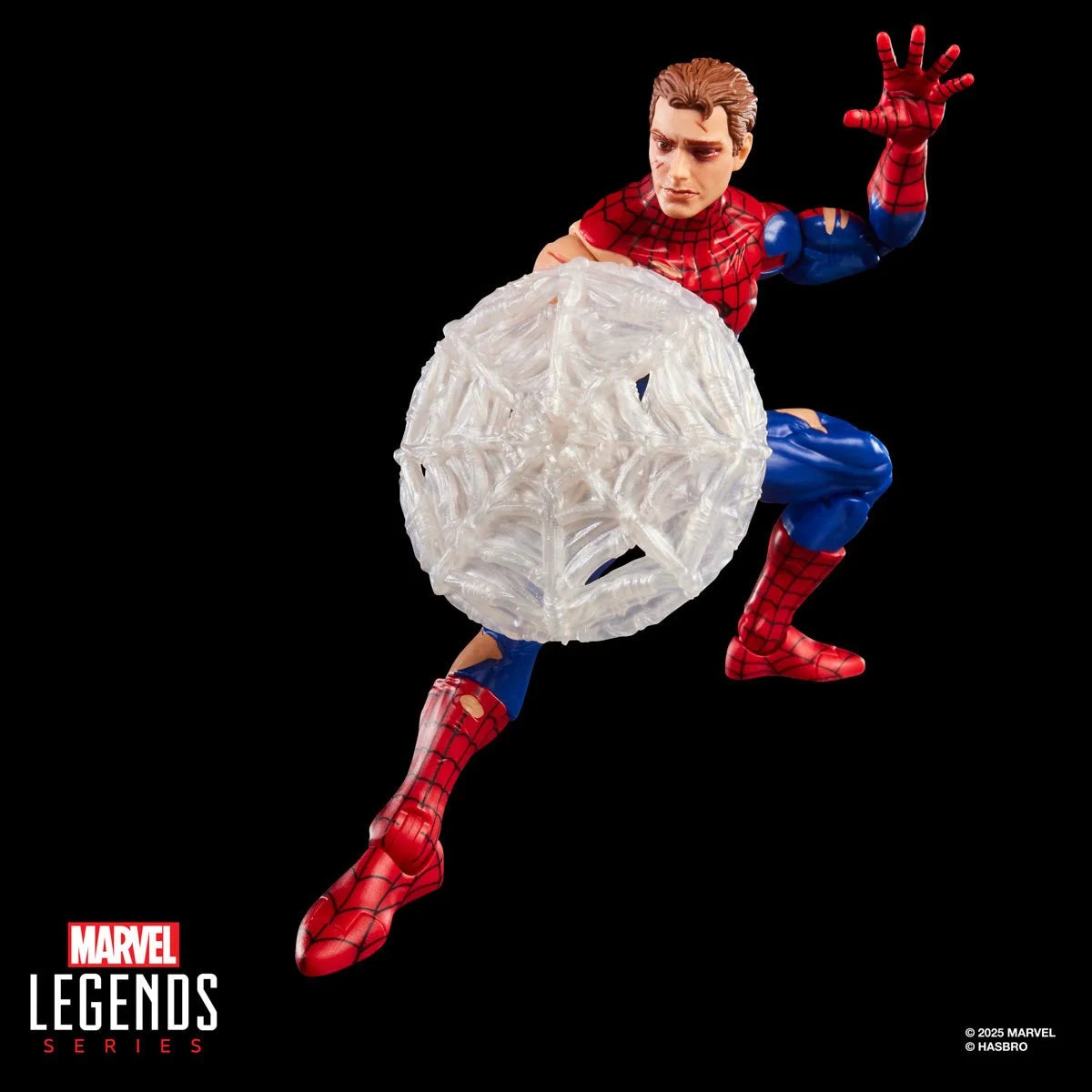 HSG0638 Spider-Man Marvel Legends Magic: The Gathering Battle-Damaged Spider-Man 6-Inch Action Figure and Card