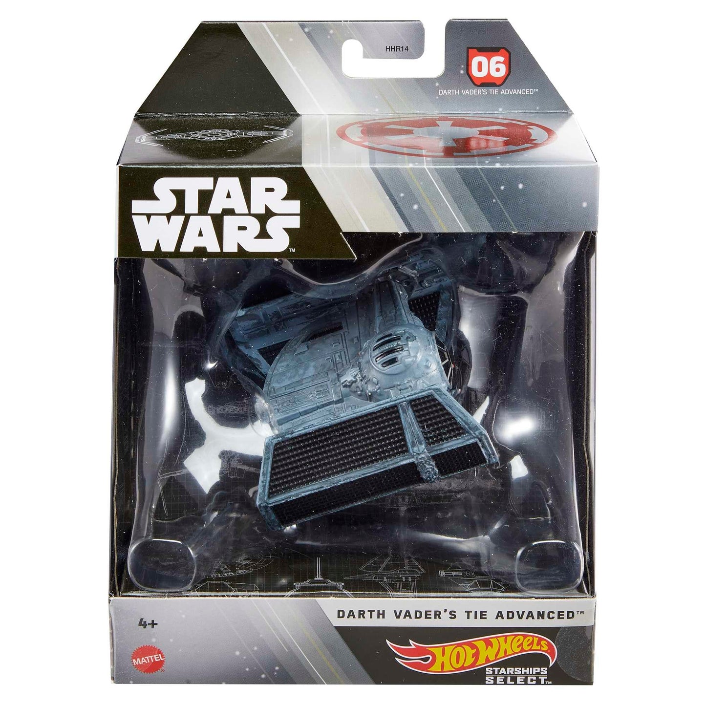 HWHHR14 Star Wars Starship Select - Darth Vader's Tie Advanced