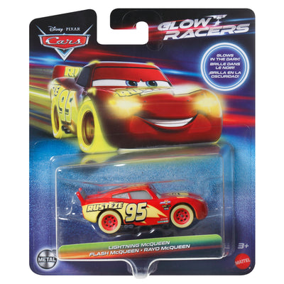 HWHPG76 Cars Glow Racer Lightning McQueen