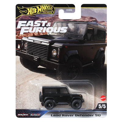 HWHNW46 Fast & Furious Land Rover Defender 90 Black
