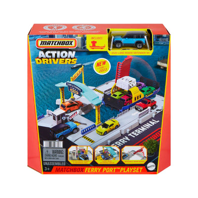 HWGVY82 MatchBox Ferry Playset