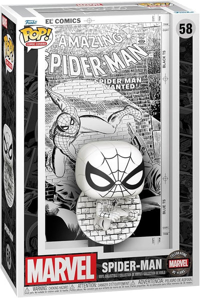 FU80875 Spider-Man Comic Cover Black & White