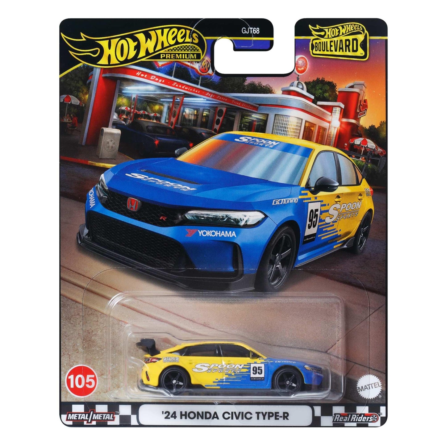 HWHRT60 1:64 Boulevard 2023 W-Ford F-150 SVT Lightning