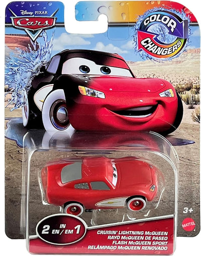 HWGNY94 Cars Color Changers Cruisin Lightning McQueen