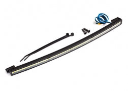 8488 LED light bar, roof (curved, high-voltage) (52 white LEDs (single row), 202mm wide)