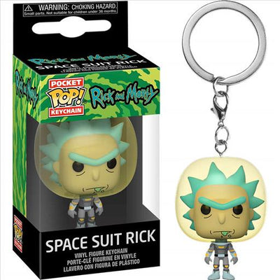 FU45419 Rick and Morty-Space Suit Rick Keychain
