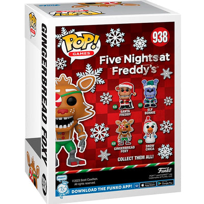 FU72487 FNAF Gingerbread Foxy