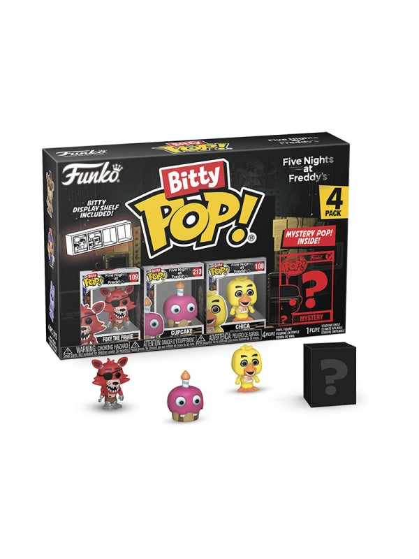 FU73045 Bitty FNAF Foxy 4 Pack