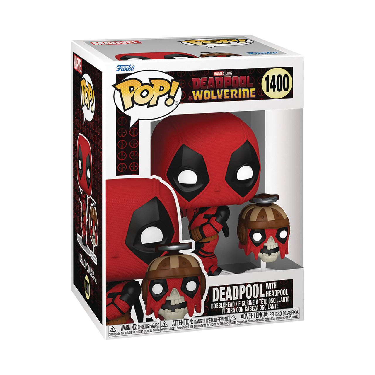 FU79768 Deadpool & Wolverine-Deadpool with Headpool