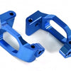 8932X Caster blocks (c-hubs), 6061-T6 aluminum (blue-anodized), left & right