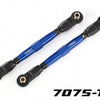 8948X Toe links, front (TUBES blue-anodized)