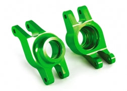 8952G  Carriers, stub axle (green-anodized 6061-T6 aluminum)