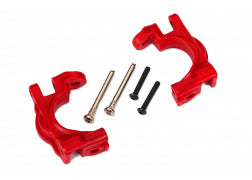9032R Caster Blocks Heavy Duty Red
