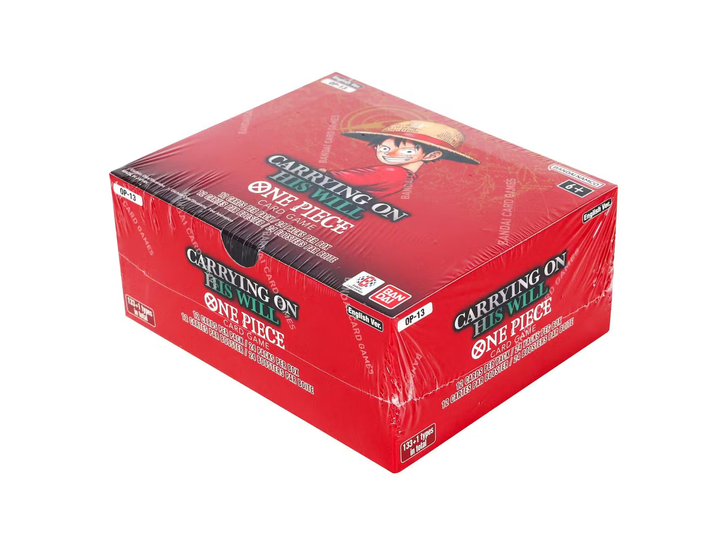 BJP2802360 One Piece Card Game "CARRYING ON HIS WILL"  [OP-13]