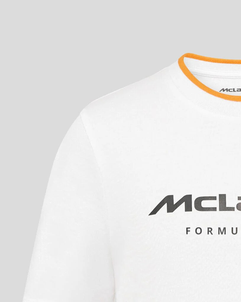 TJ15181 McLaren F1 Kids Core Essential T-Shirt - Youth White