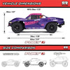 ARA3521 1/10 FURY 223S DSC 2WD RTR Brushless Short Course Truck,