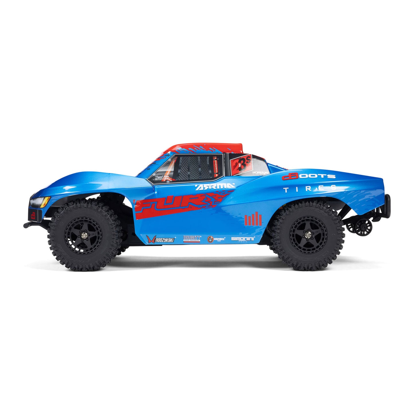 ARA3521 1/10 FURY 223S DSC 2WD RTR Brushless Short Course Truck,