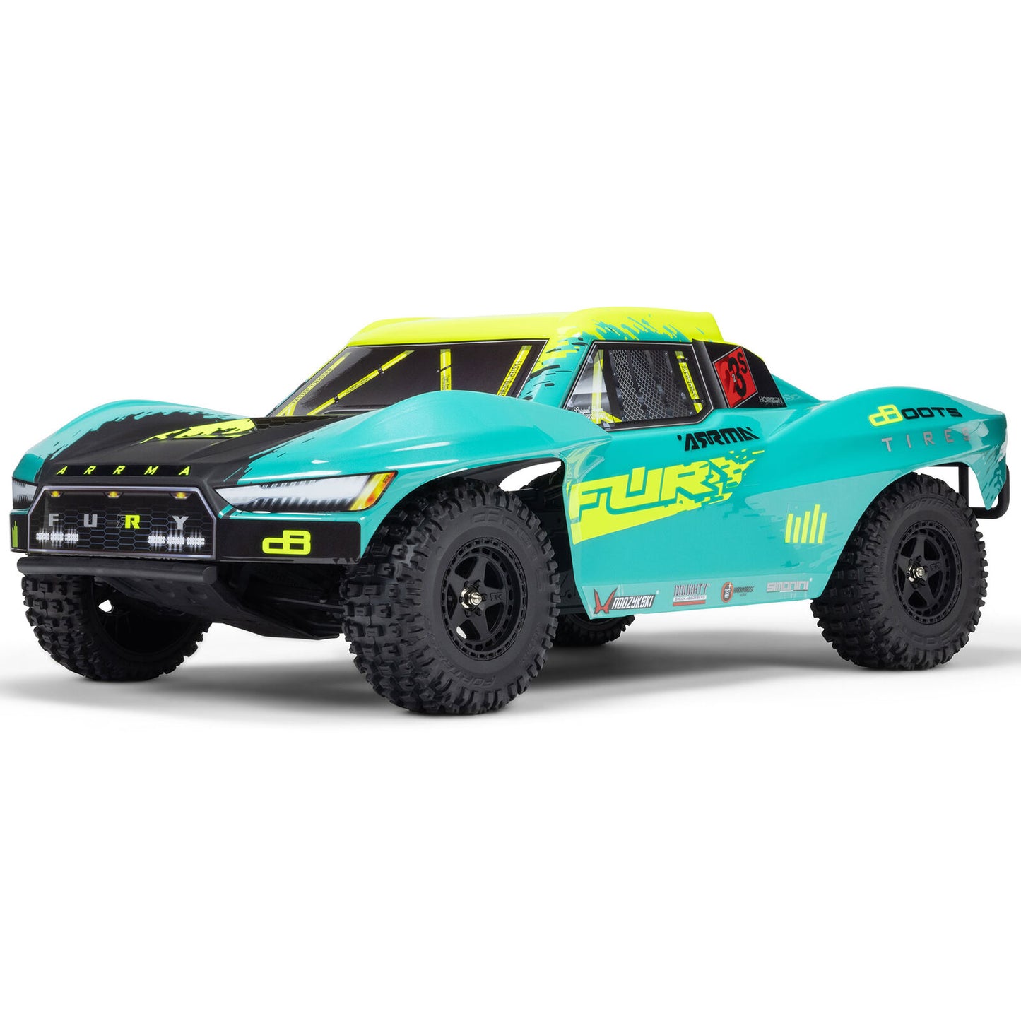 ARA3521 1/10 FURY 223S DSC 2WD RTR Brushless Short Course Truck,