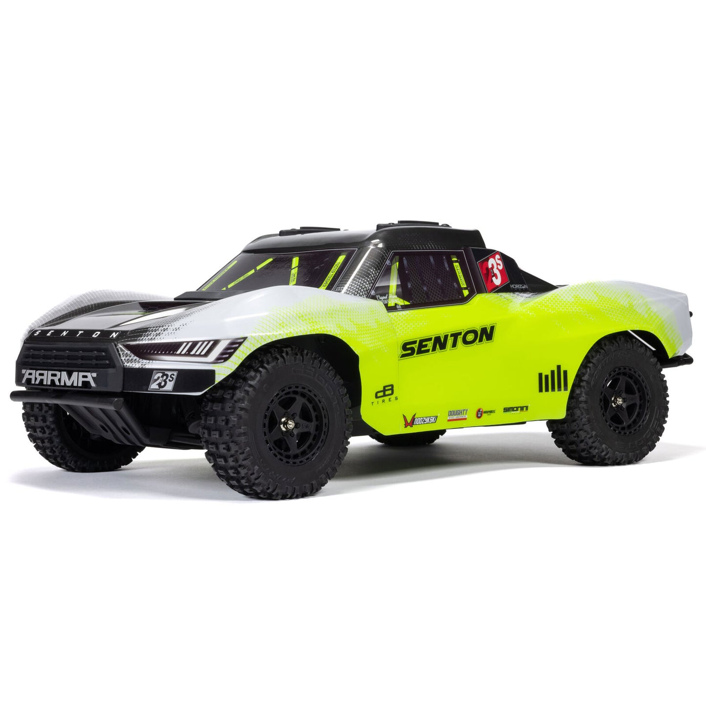 ARA4303V4 1/10 SENTON 4X4 223S BLX Brushless Short Course Truck RTR w/ DSC,