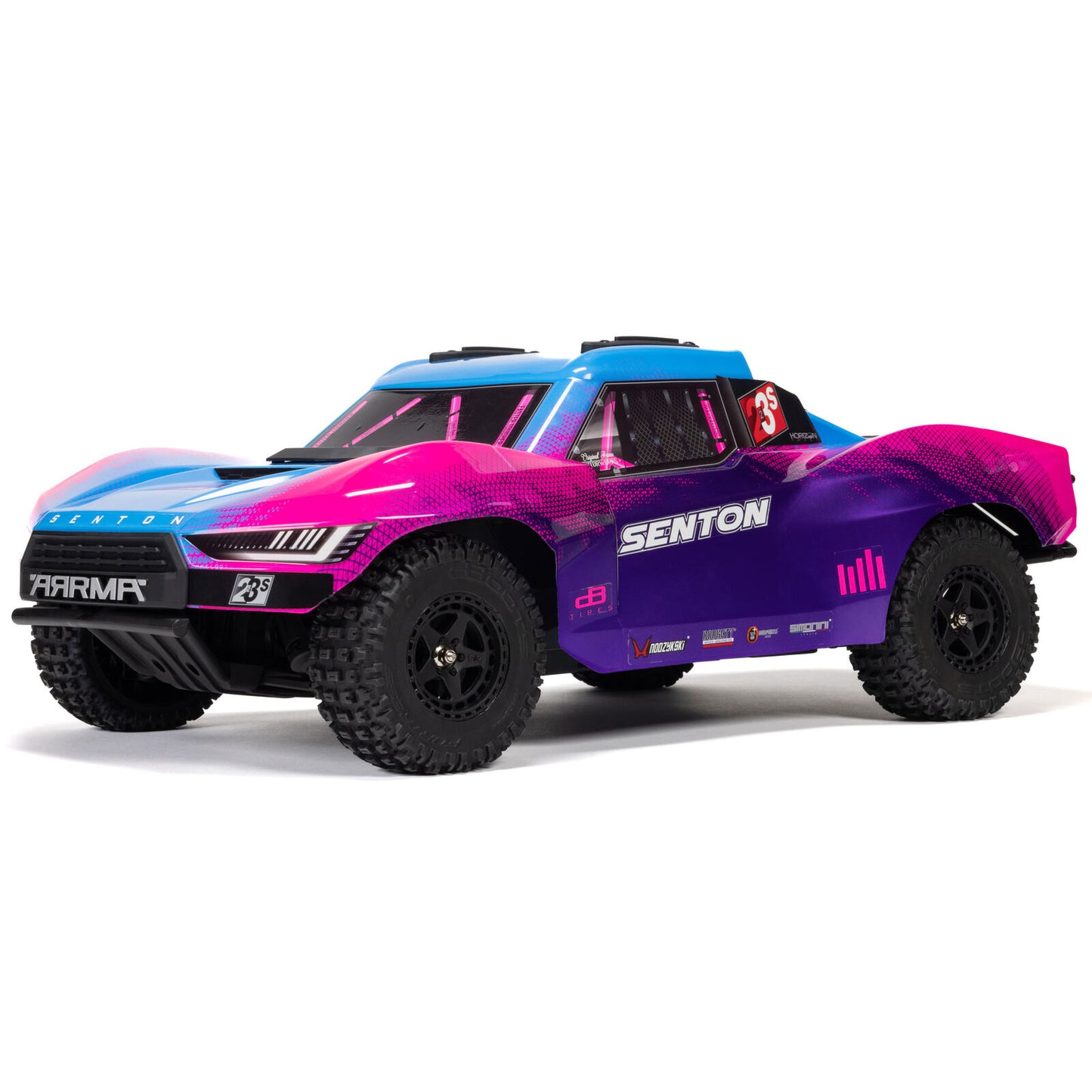 ARA4303V4 1/10 SENTON 4X4 223S BLX Brushless Short Course Truck RTR w/ DSC,