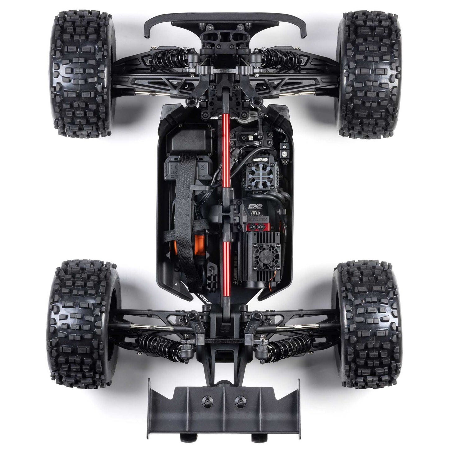 ARA8611V6 ARA8611V6 1/8 NOTORIOUS 6S V6 4X4 BLX Brushless Stunt Truck RTR