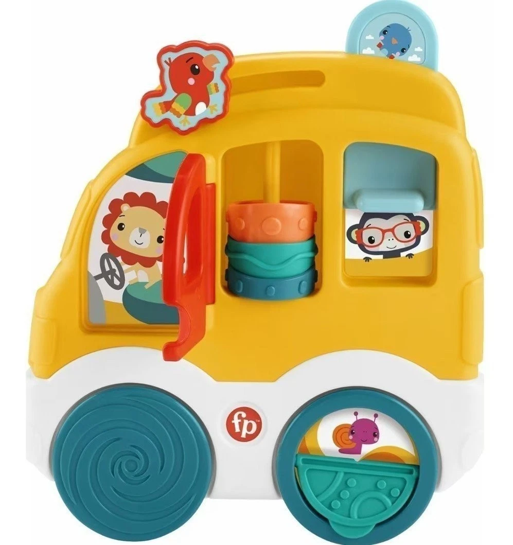 Fisher-Price Animal Friends Discovery Car activity toy with interactive features