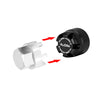 INJWH-28BK INJORA M2.5 Wheel Lock Nuts with Aluminum Cap for 1/18 TRX4M Ascent-18