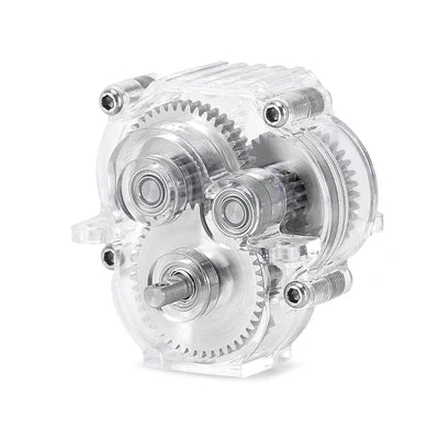 INJ4M-109OD INJORA Complete Transmission with Acrylic Housing for 1/18 TRX4M