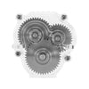 INJ4M-109AS INJORA Complete Transmission with Acrylic Housing for 1/18 TRX4M