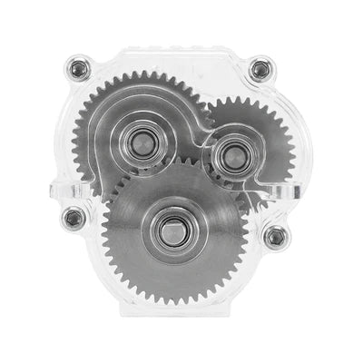 INJ4M-109AS INJORA Complete Transmission with Acrylic Housing for 1/18 TRX4M