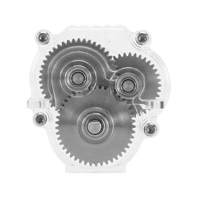 INJ4M-109OD INJORA Complete Transmission with Acrylic Housing for 1/18 TRX4M