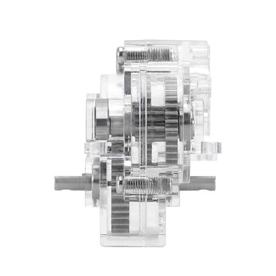INJ4M-109UD INJORA Complete Transmission with Acrylic Housing for 1/18 TRX4M