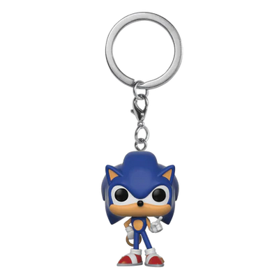 FU20289 Sonic With Ring Keychain