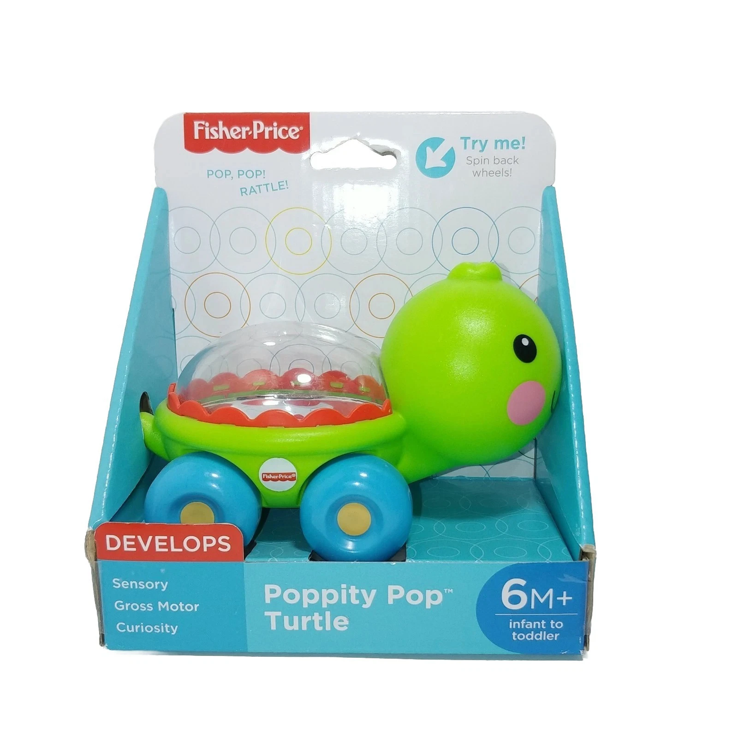 Fisher-Price Poppity Pop Turtle