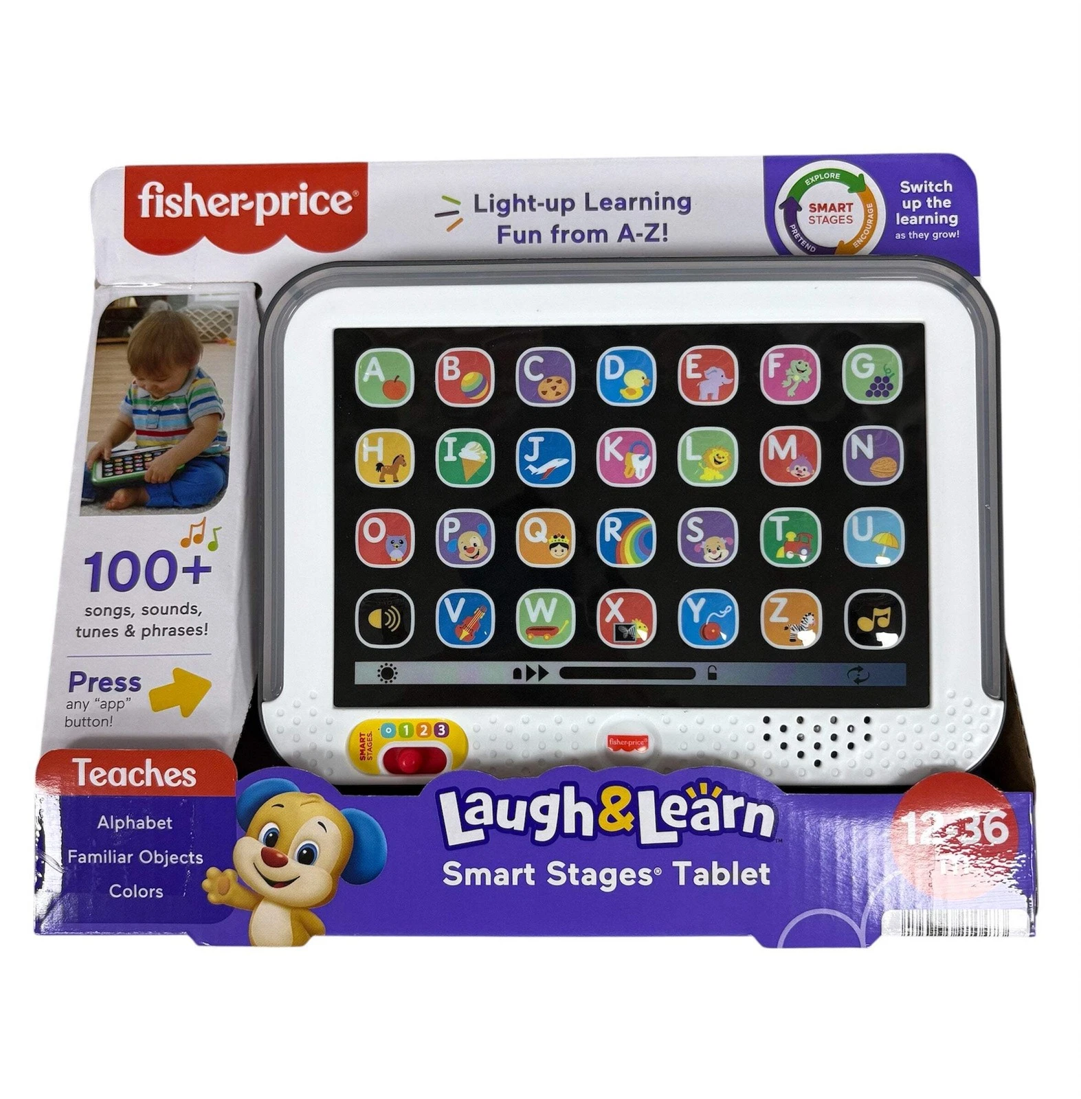 HVY74 Fisher-Price Laugh and Learn Smart Stages Tablet