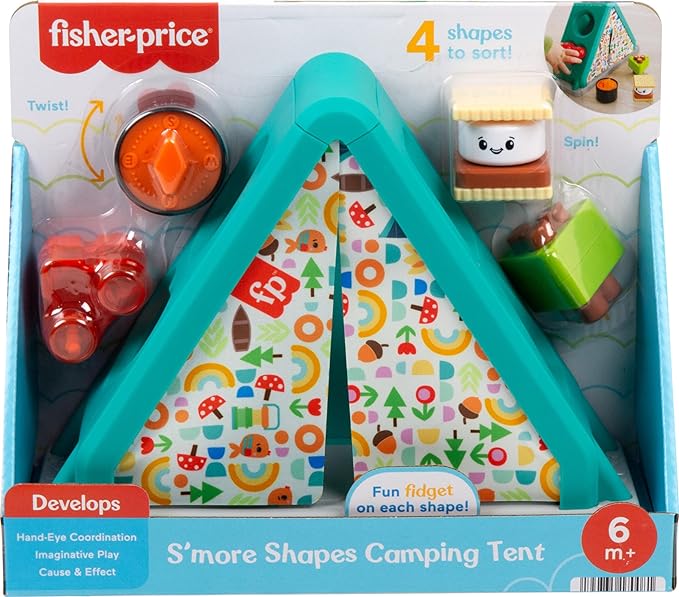 4 camping-themed shapes