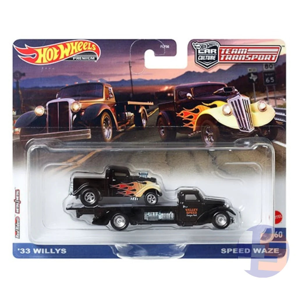 HWFLF56 Team Transport Willys Speed Waze