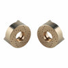 HRSXTY21H Brass 7.6g Front Steering Knuckles, 1/30 Axial SCX30