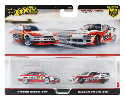 HWHRR80 1:64 Premium Car Culture 2-Packs Chevrolet Corvette Racin