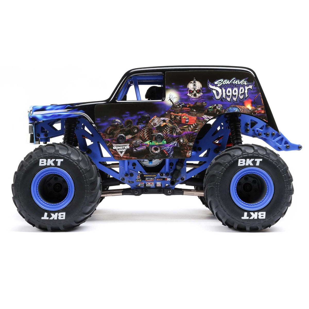 LOS01026 1/18 Mini LMT 4X4 Brushed Monster Truck RTR (Battery & Charger Included)