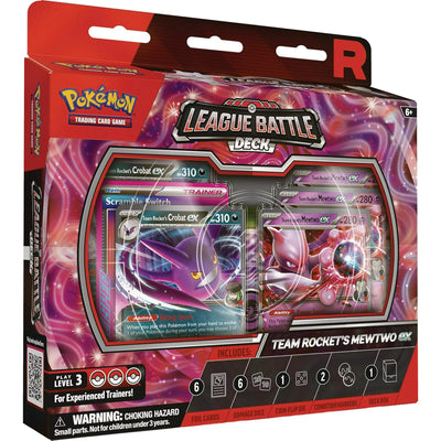 PKU10-10122-101 Pokemon Team Rocket's Mewtwo ex League Battle Deck
