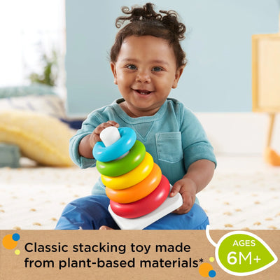 Classic Stacking Toy Made From Plant-based Materials