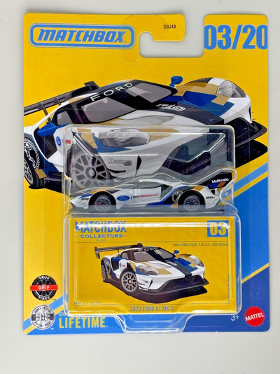 Matchbox Collectors 2020 Ford GT Mk II 03/20
