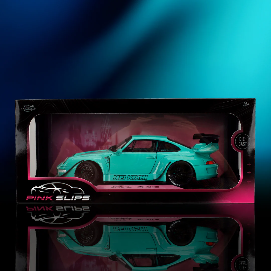 Jada 36463 1:18 Porsche RWB Kei Sishi – Pink Slips