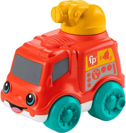 Push or pull to spin the front roller and make the beads pop